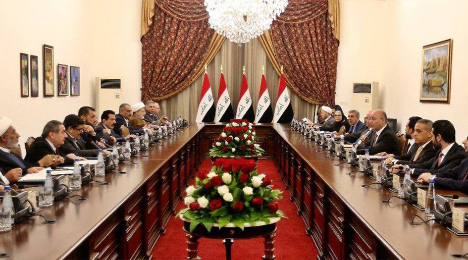 صالح يترأس إجتماع لمناقشة اوضاع العراق