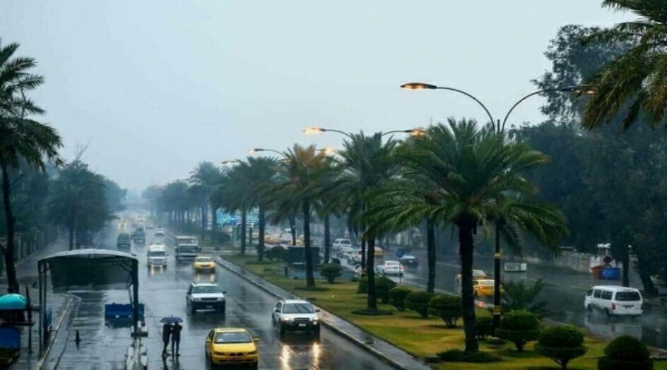 توقعات الأمطار في العراق اليوم وتمتد الى الأثنين بعد استراحة