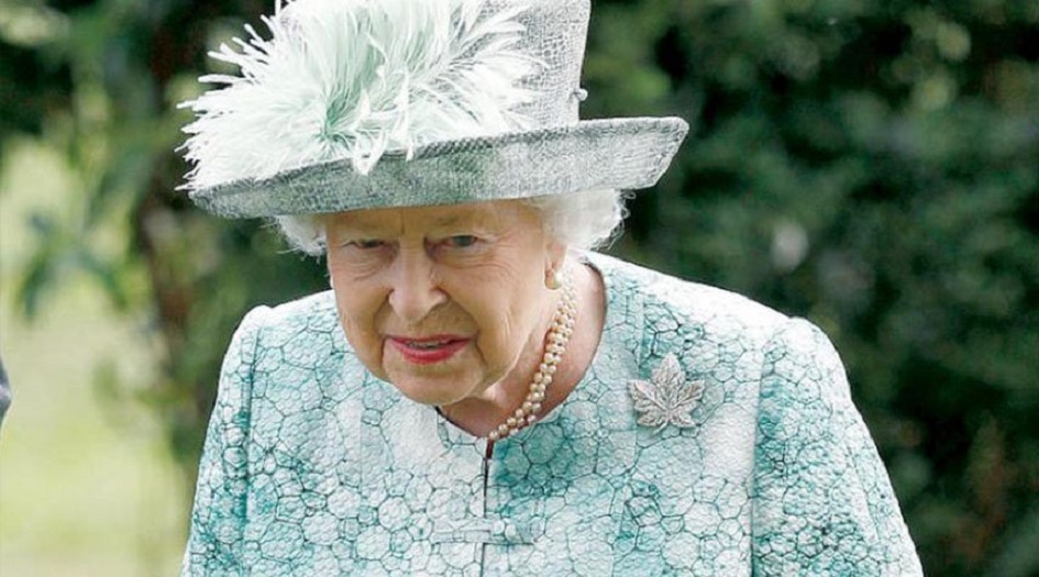 تعرَّف سر الكدمة الزرقاء على يد الملكة إليزابيث +الصور