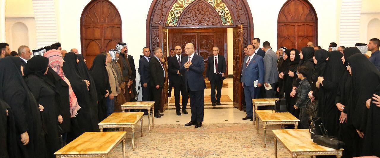 اول مشروع قانون لانصاف ذوي شهداء سبايكر يتبناه الرئيس العراقي