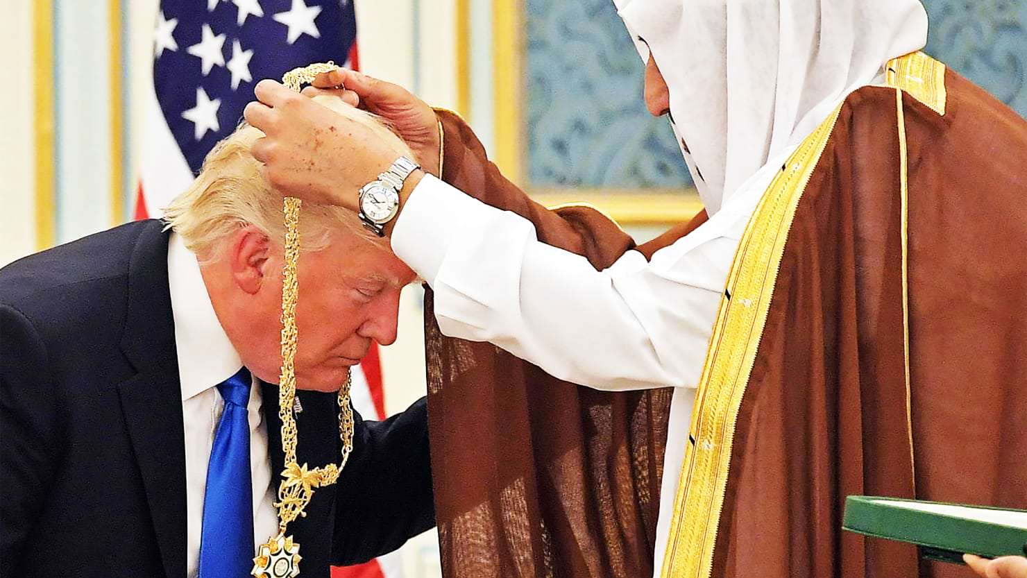 الهدايا التي حصل عليها ترامب من الزعماء العرب 
