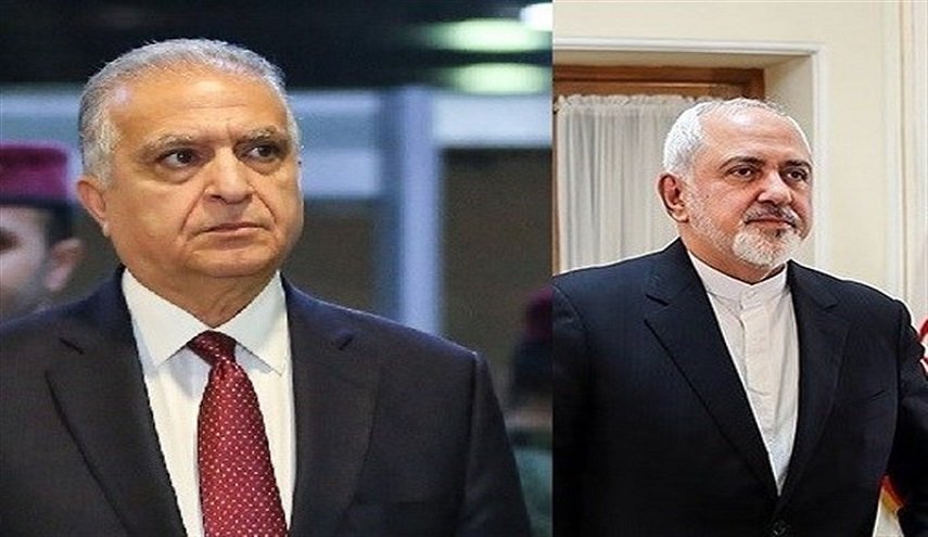وزير الخارجية الايراني "ظريف" يصل الي بغداد