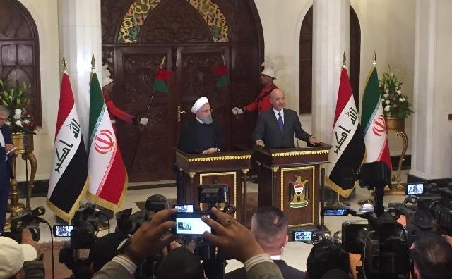 الرئيس روحاني: تعاوننا مع العراق لاجل المنطقة وليس ضد الآخرين