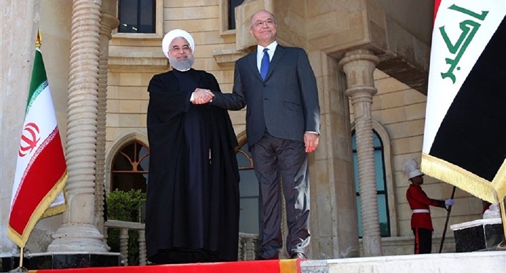 رای الیوم : سفر روحانی به بغداد سیلی به تلاش های ضد ایرانی آمریکاست
