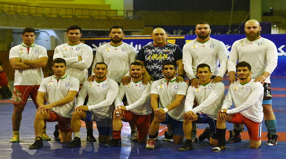 المنتخب الايراني يتأهل لنهائي كأس العالم للمصارعة الحرة
