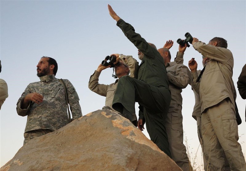 ­ عالی ترین مقام نظامی ایران اسلامی به خطرناکترین نقطه سوریه پا گذاشت