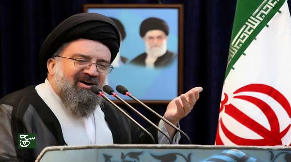 خطيب جمعة طهران آية الله خاتمي: هجوم الغرب لا يستهدف ايران فحسب وانما الاسلام