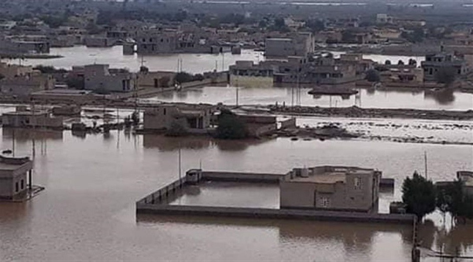 الجيش الايراني يهب لإغاثة متضرري السيول شمال البلاد 