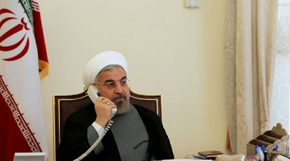 في اتصال هاتفي روحاني: علاقات ايران والعراق استراتيجية وتاريخية