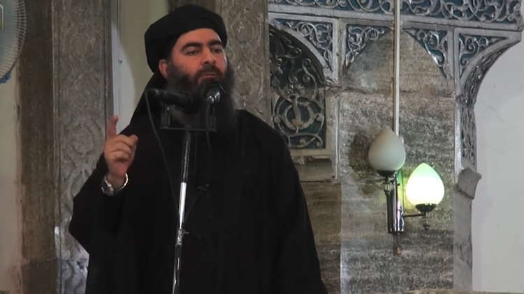 ابو بكر البغدادي يحاول التسلل إلى العراق