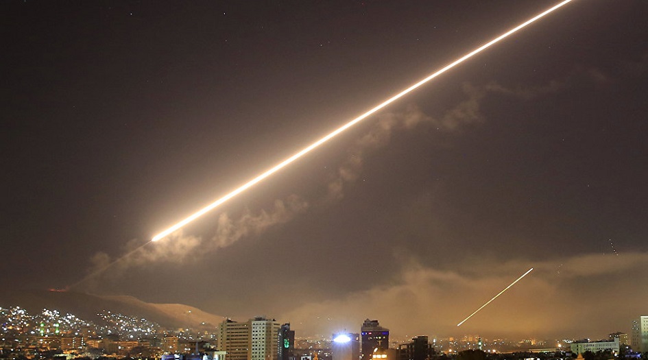 الدفاعات الجوية السورية تتصدى للصواريخ الإسرائيلية في حلب