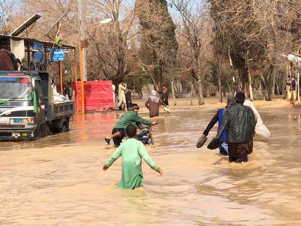 السيول الجارفة تقتل العشرات في أفغانستان