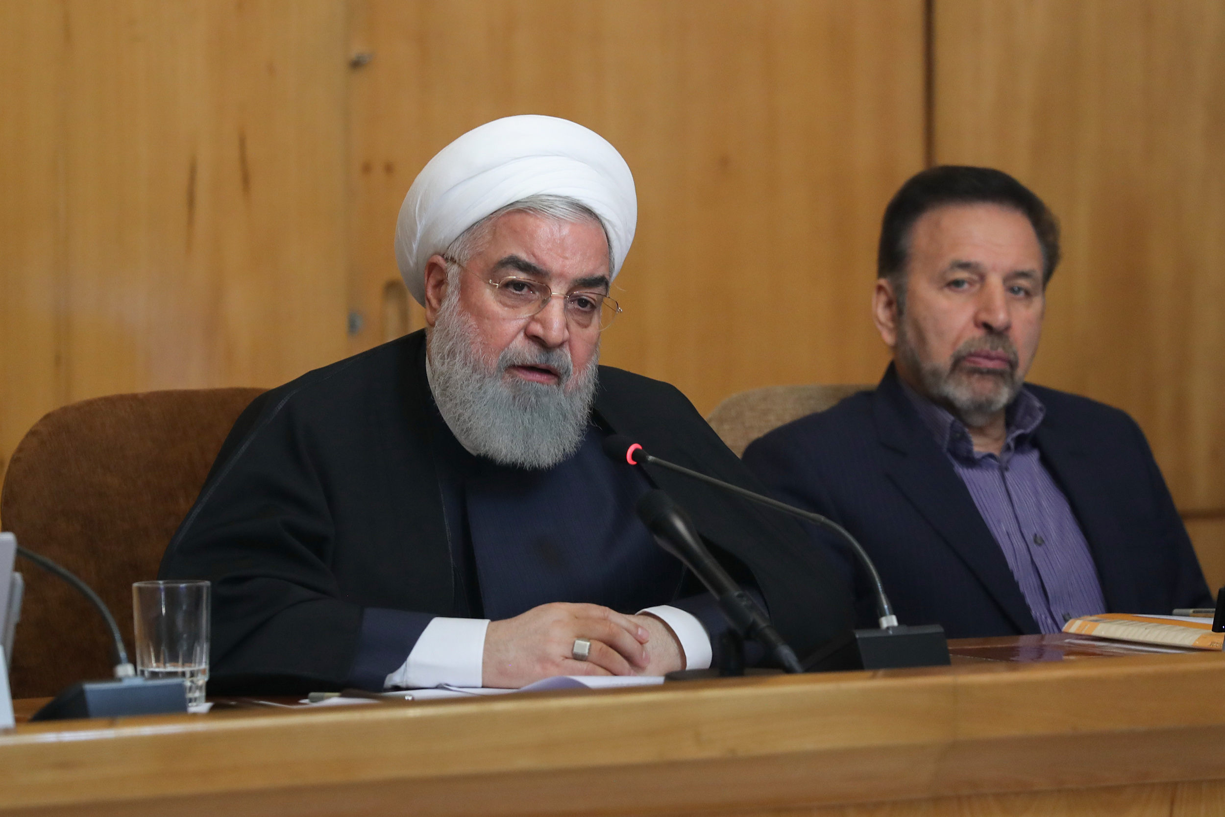 روحاني يحذر واشنطن من كارثة اذا نفذت قراراها بشأن الحرس الثوري 