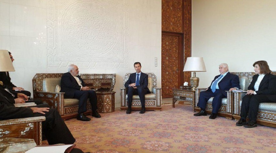 بالصور...وزير الخارجية الايراني يلتقي الرئيس الاسد