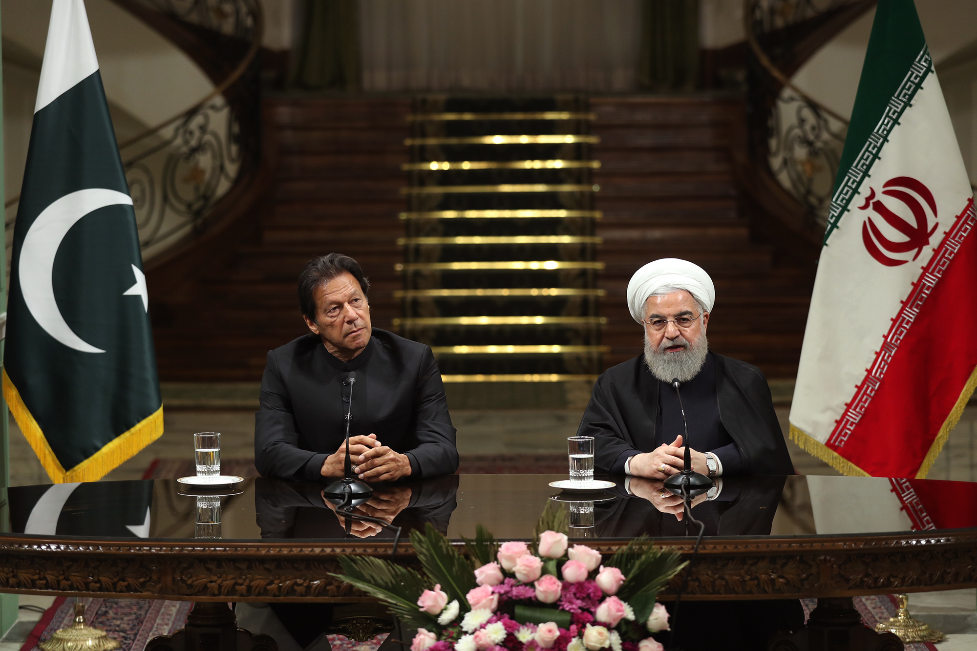 الرئيس روحاني: اتفقنا على تاسيس قوة لمكافحة الارهاب