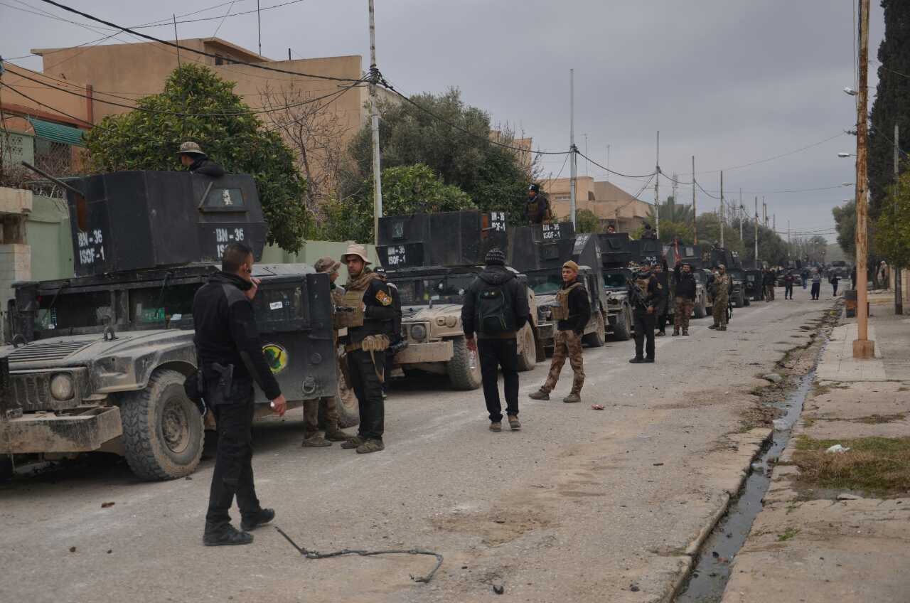 القوات العراقية تلقي القبض على 4 ارهابيين في بغداد والموصل