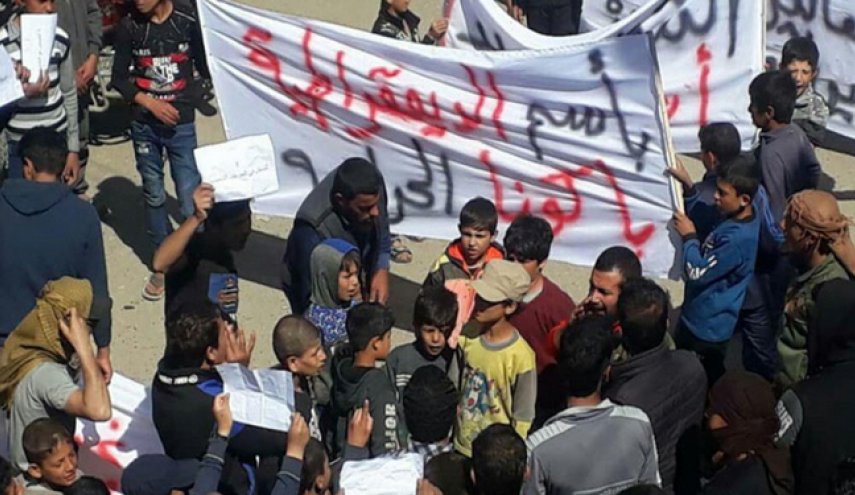 شدت گرفتن اعتراضات علیه نیروهای سوریه دموکراتیک در دیرالزور
