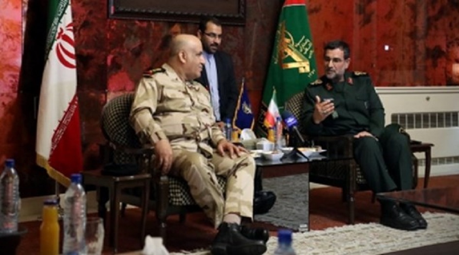 البحرية العراقية والحرس الثوري يبحثان اجراء مناورات مشتركة