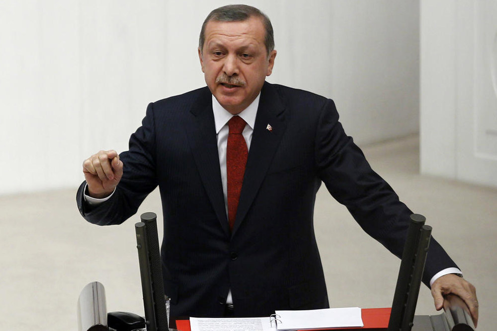 اردوغان: اجازه اجرای معامله قرن را نمی‌دهیم