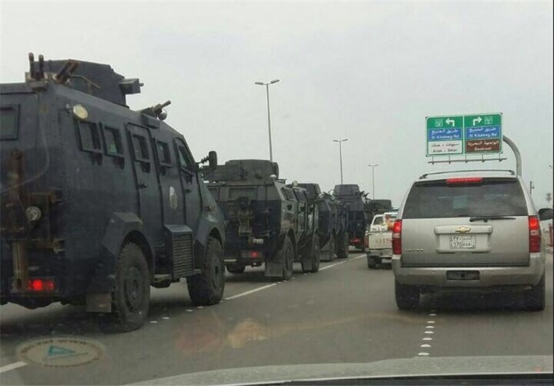 یورش نظامیان سعودی به شهرک سنابس در القطیف عربستان