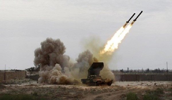 اليمن ..استهداف معسكر في الضالع بصواريخ زلزال 1