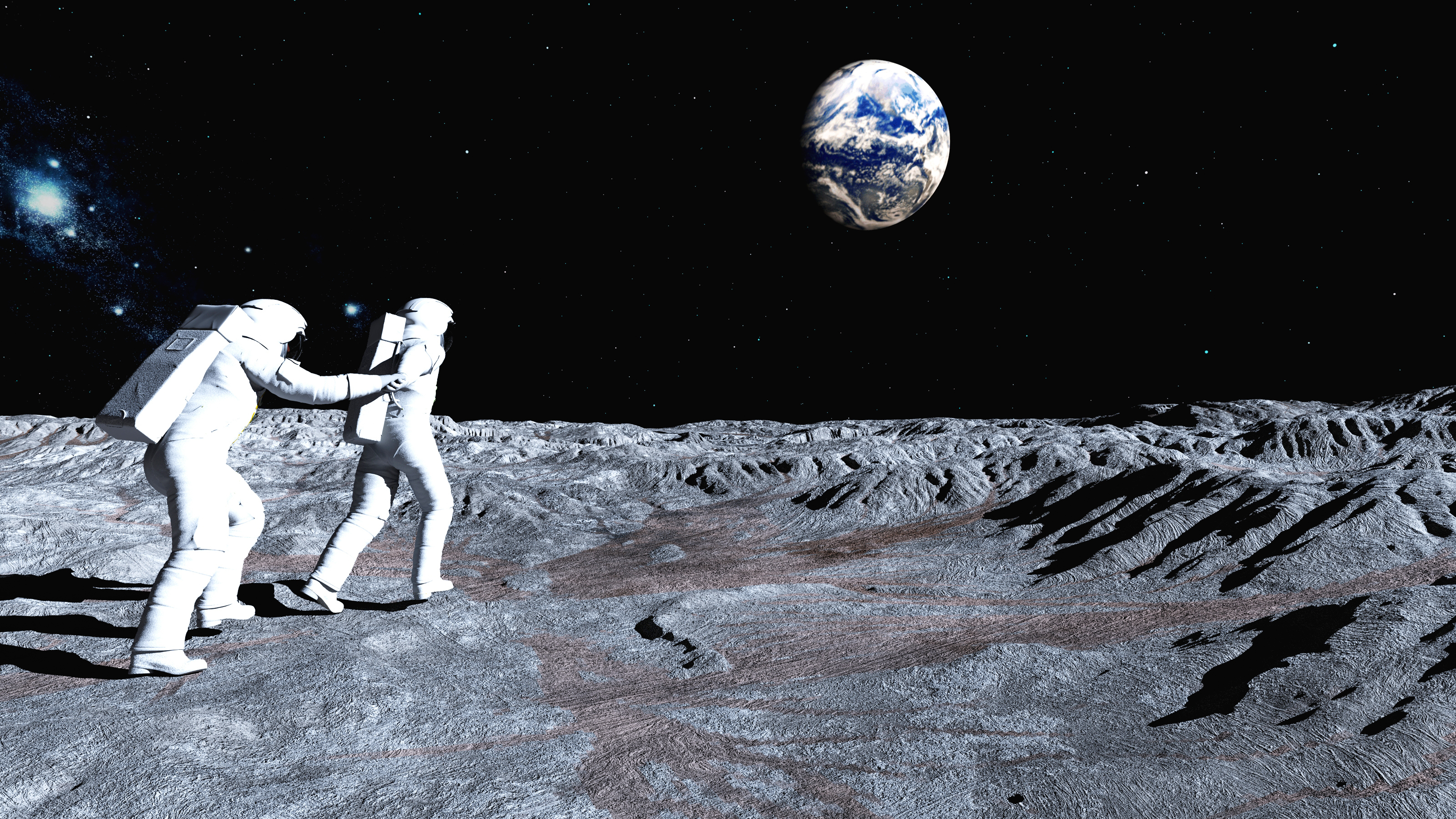 ناسا تقرر إرسال رواد الفضاء إلى القمر من جديد