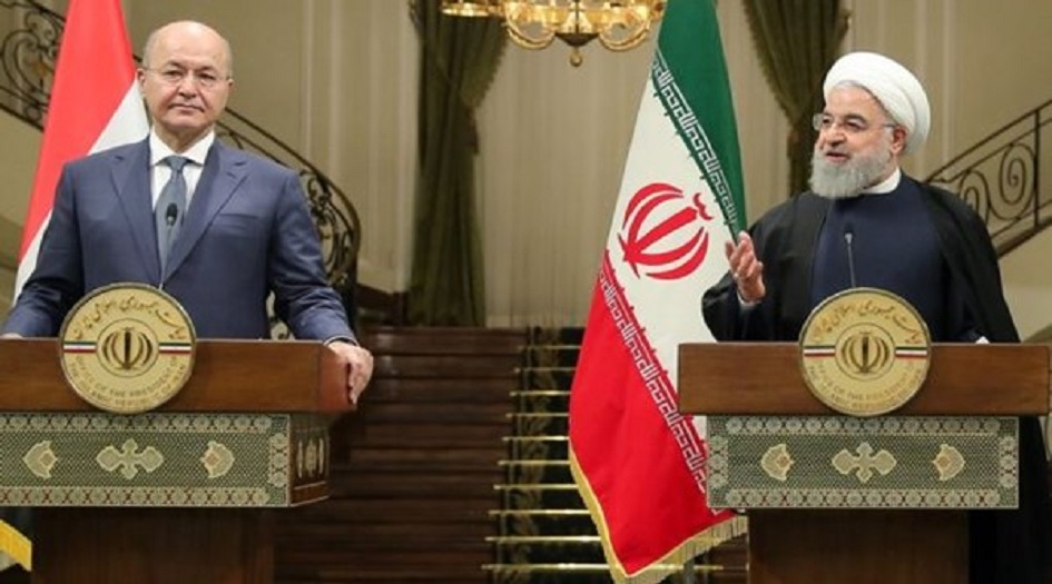 الرئيس روحاني يوجه دعوة رسمية للرئيس العراقي لزيارة طهران