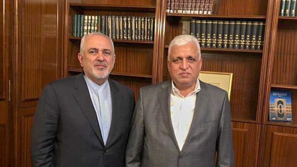 دیدار مشاور امنیت ملی عراق با محمدجواد ظریف