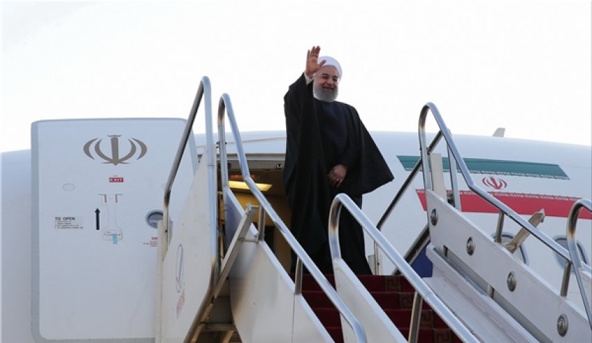 روحاني يتوجه لقرغيزيا للمشاركة بقمة منظمة شنغهاي