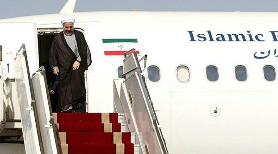 الرئيس الايراني يغادر دوشنبة في ختام اجتماع "سيكا"