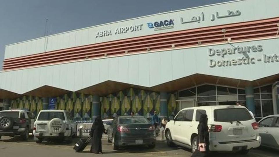 فرودگاه أبهاء بار دیگر هدف حمله از یمن قرار گرفت