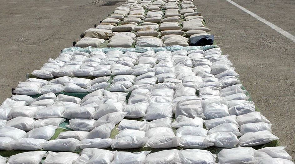 ضبط طنين و518 كيلوغراما من المخدرات في جنوب شرق ايران