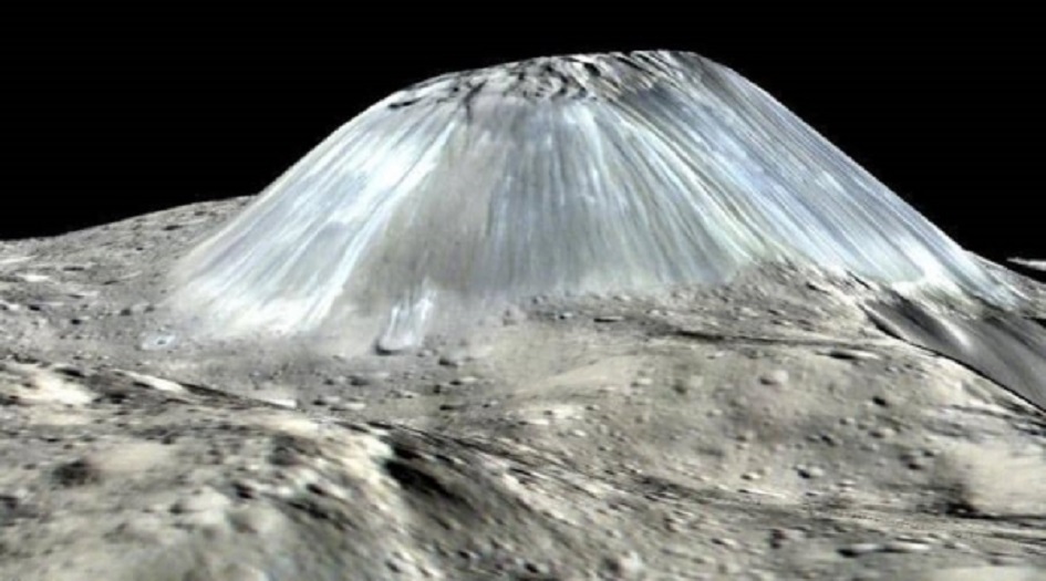 ناسا تكشف صورة لجبل لم تر البشرية مثله