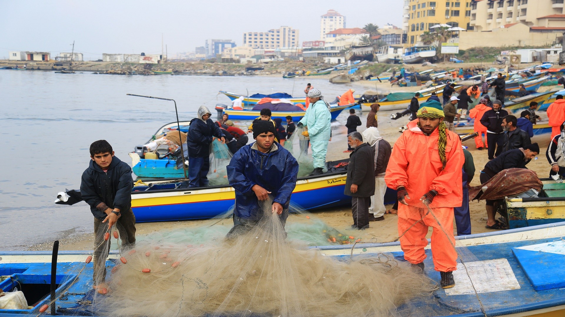 روزانه 140 هزار دلار ضرر ماهیگیران فلسطینی در پی محاصره دریایی غزه
