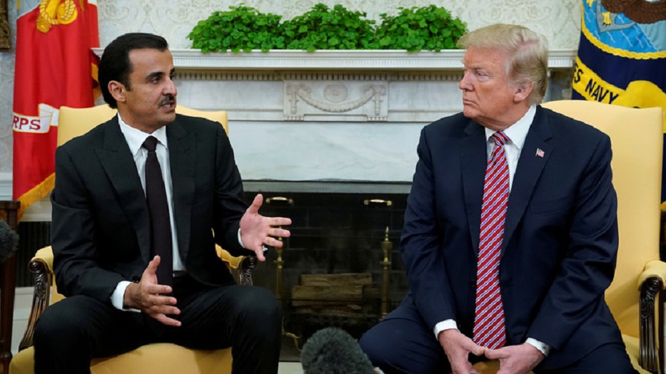أمير قطر يحضر لزيارة واشنطن ولقاء ترامب