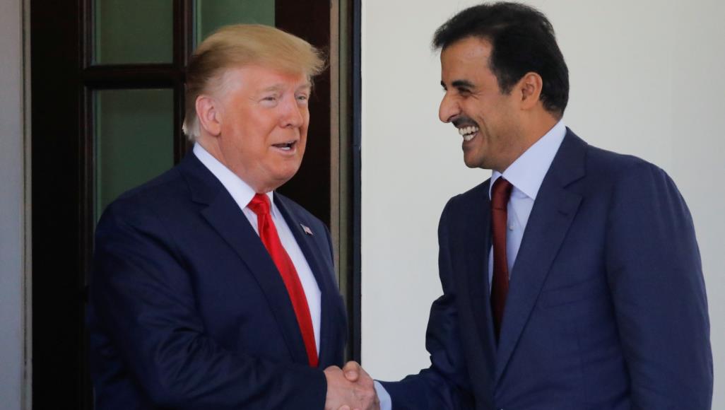دعوت امیر قطر از ترامپ برای سفر به این کشور