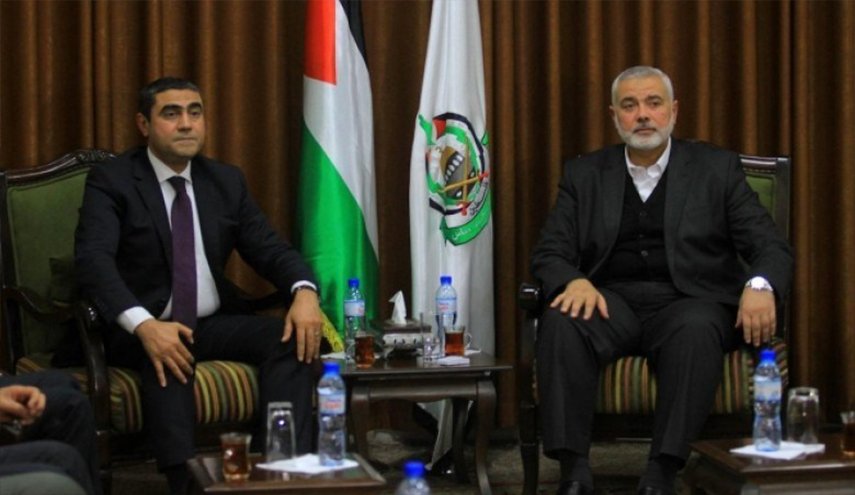 حماس تبحث مع وفد المخابرات المصرية آخر التطورات 