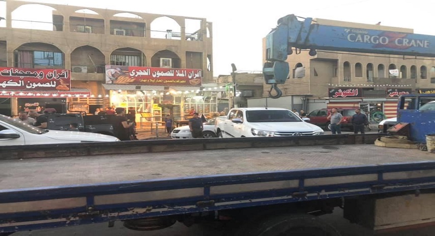  بالصور.. سيارة مفخخة تم ضبطها شرقي بغداد 