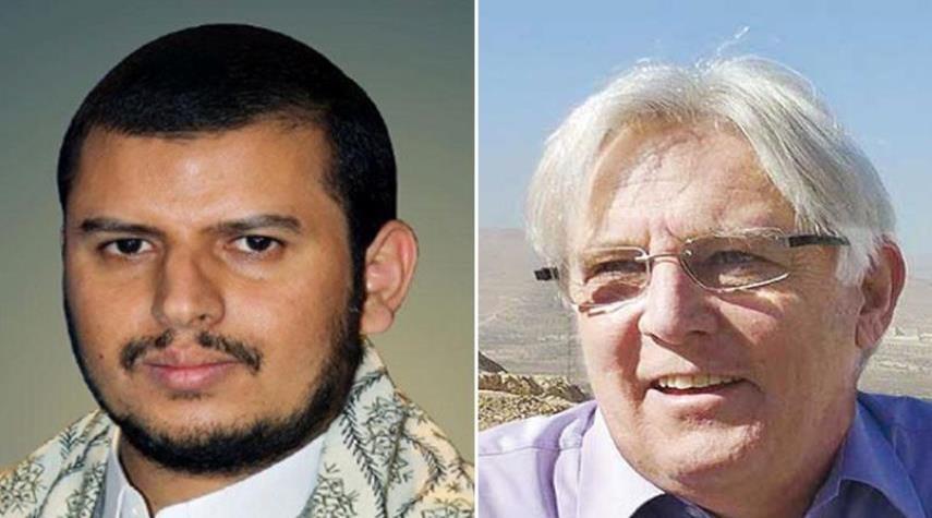 دیدار گریفیتس با رهبر جنبش انصارالله یمن در صنعاء