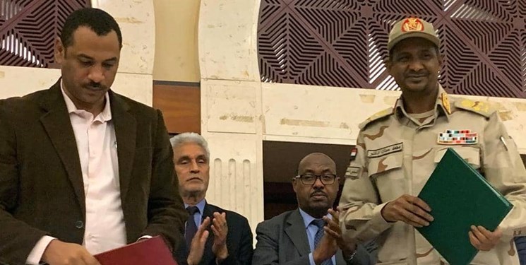 مروری بر مفاد توافقنامه سیاسی میان نظامیان حاکم و مخالفان سودانی