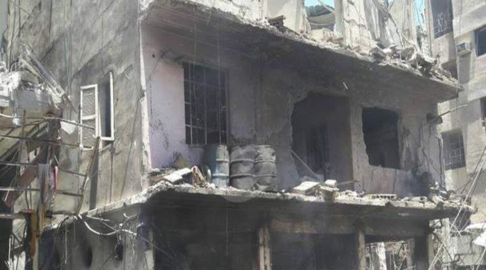 سقوط قذائف صاروخية على مدينة حلب مصدرها المجموعات المسلحة