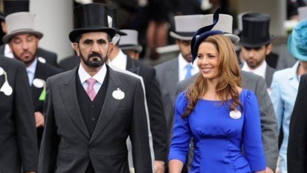 حاكم دبي وزوجته الأردنية أمام محكمة في لندن
