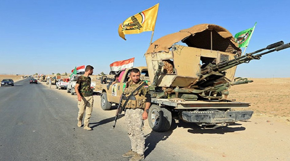 القوات الامنية العراقية والحشد الشعبي في ديالى يعملان بخط واحد ضد داعش 