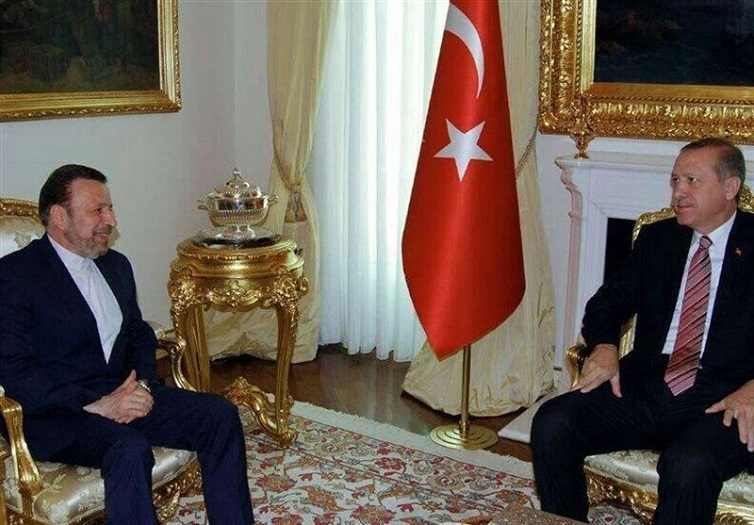 مسؤول إيراني رفيع المستوى يلتقي الرئيس التركي 