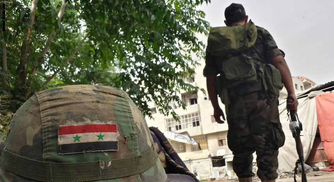 شهداء وجرحى في الجيش السوري بحماه