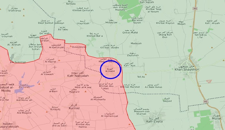 القوات السورية تدخل بوابة إدلب الجنوبية 