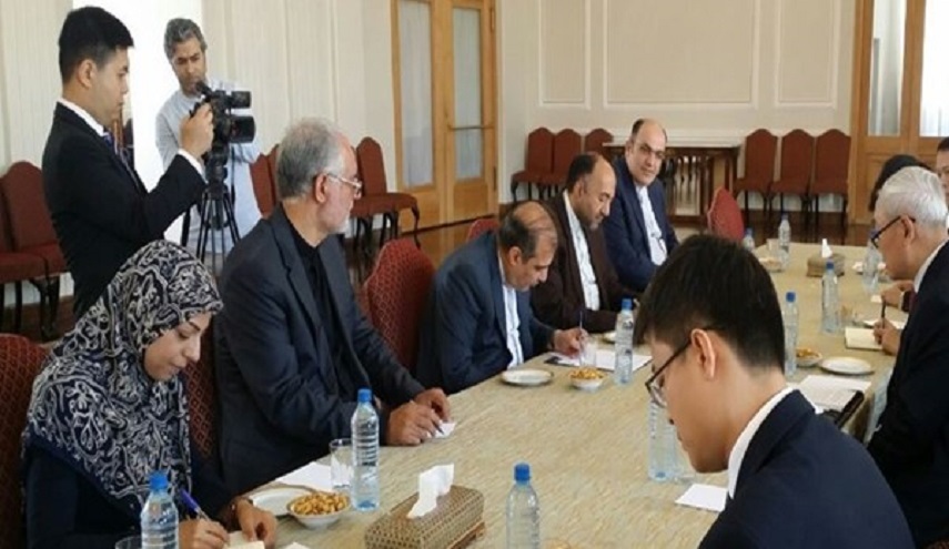 مندوب الصين الخاص بسوريا يجري مباحثات مع مساعد ظريف