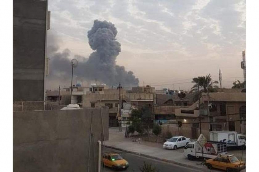 انفجار در دو انبار مهمات وابسته به بسیج مردمی عراق