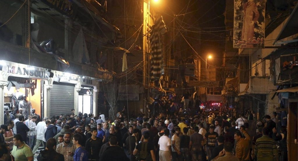 حمله به ساختمان مرکز رسانه ای حزب الله با پهپاد انتحاری