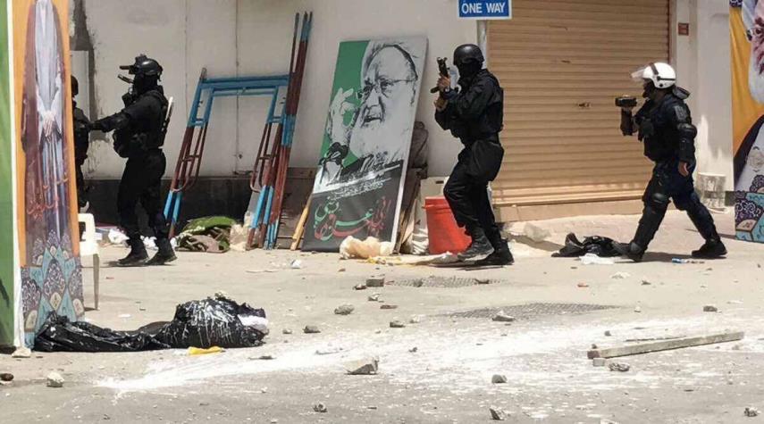 رژیم بحرین از تروریست ها برای سرکوب مخالفان سیاسی استفاده می کند